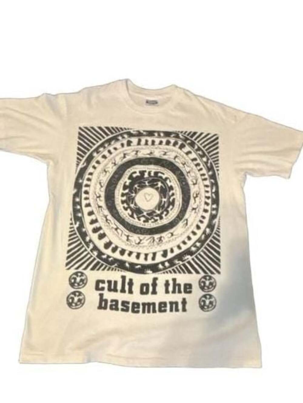 Vintage 1990 Cult Of The Basement The Jazz Butcher Conspiracy Tour T-Shirt